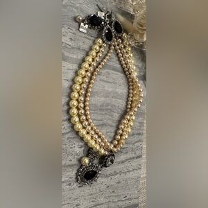 Otazu Multi-Strand Pearl Necklace
